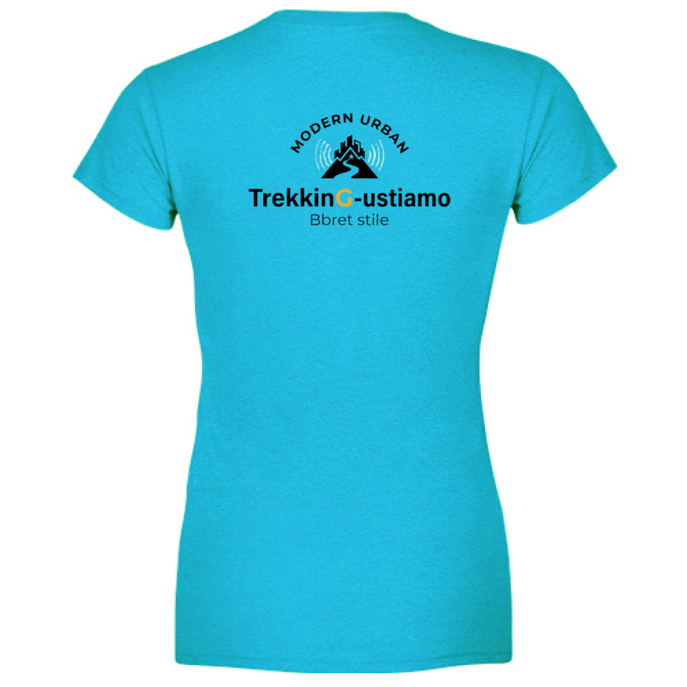 T-shirt TrekkinG-ustiamo Lady.