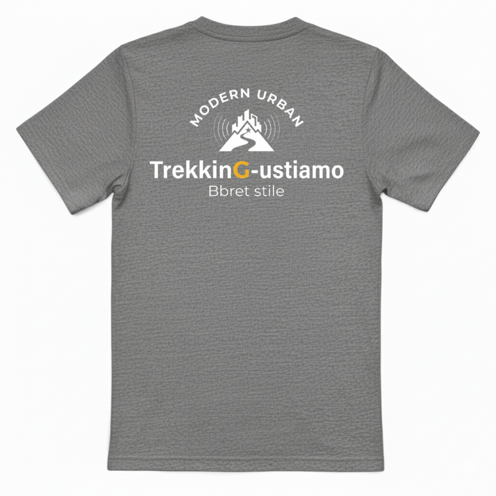 T-shirt TrekkinG-ustiamo: "Dallo Scarpone al calice
