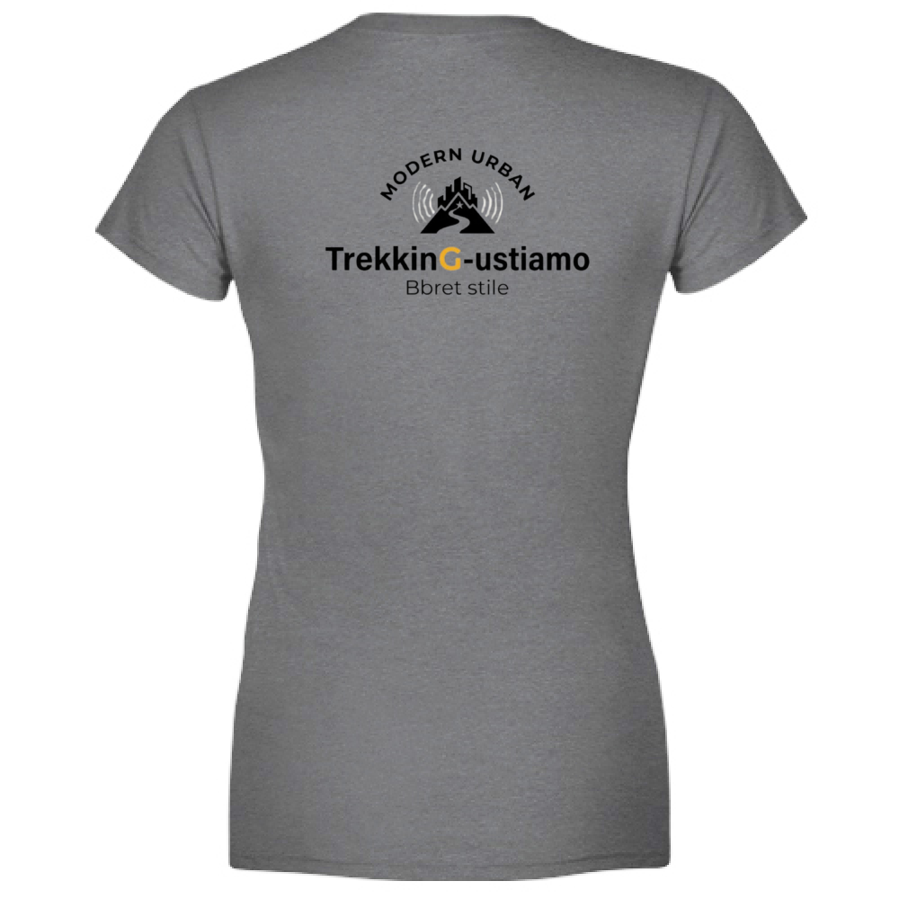 T-shirt TrekkinG-ustiamo Lady.