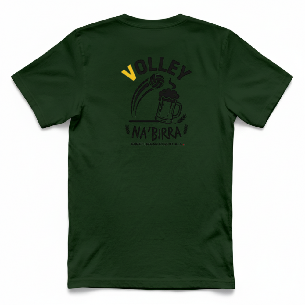 T-Shirt Volley-na’ birra: "Schiacciata Perfetta,