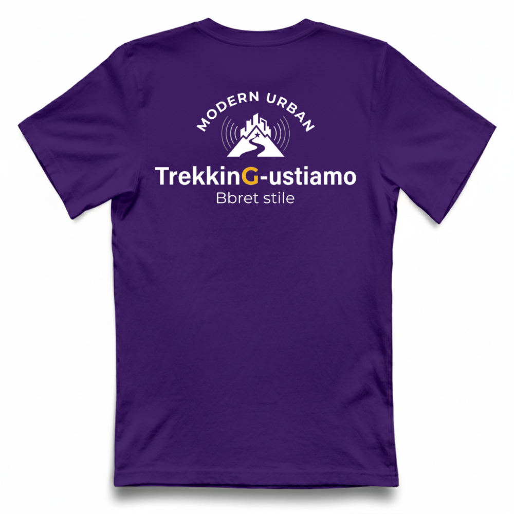 T-shirt TrekkinG-ustiamo: "Dallo Scarpone al calice