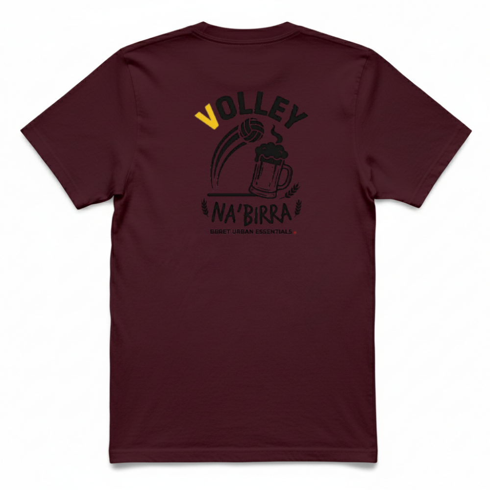T-Shirt Volley-na’ birra: "Schiacciata Perfetta,
