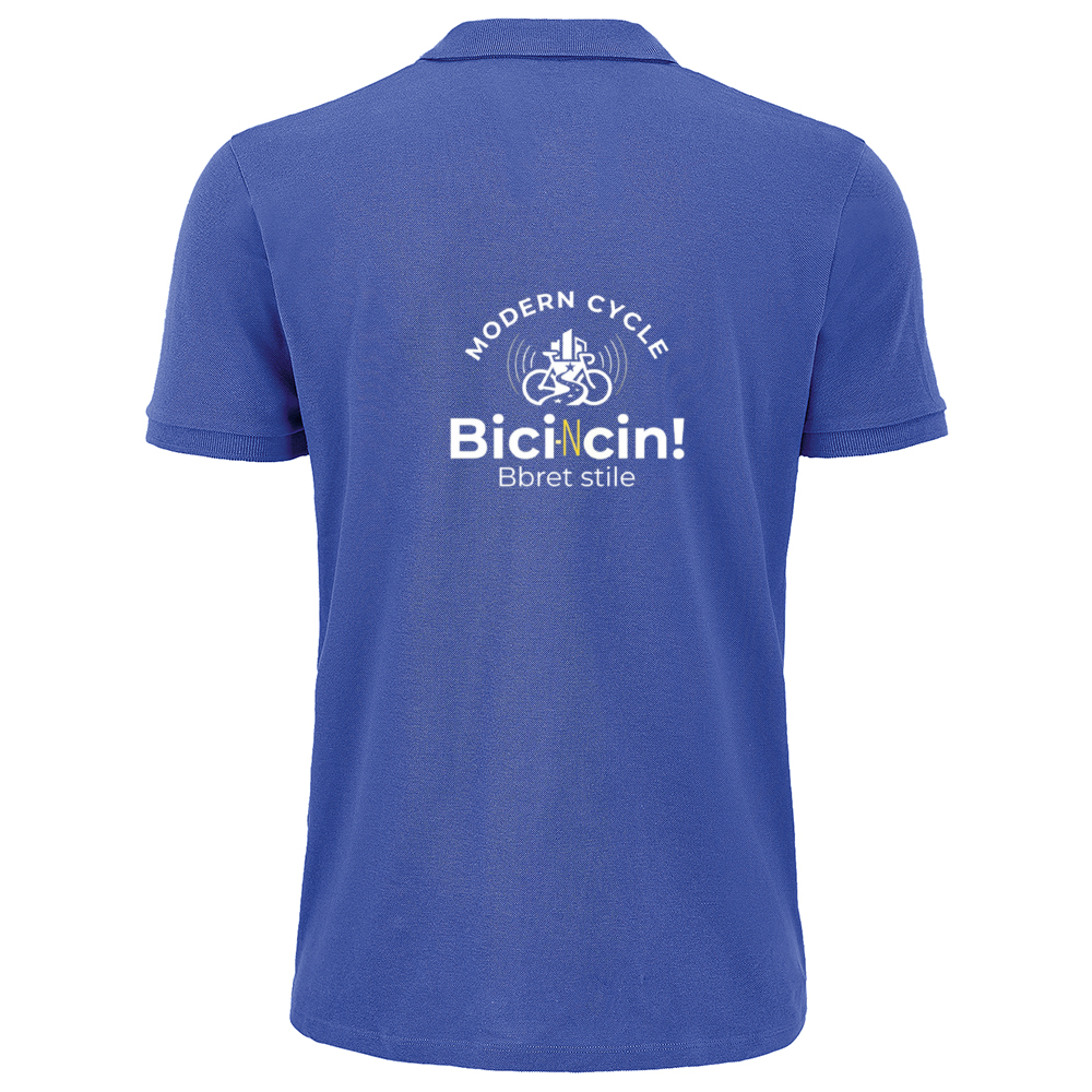 Polo Ciclismo Elegante "Bici-Ncin!"