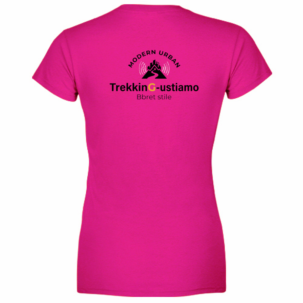 T-shirt TrekkinG-ustiamo Lady.