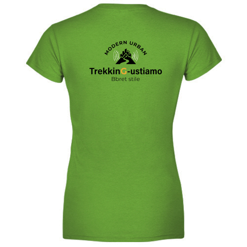 T-shirt TrekkinG-ustiamo Lady.
