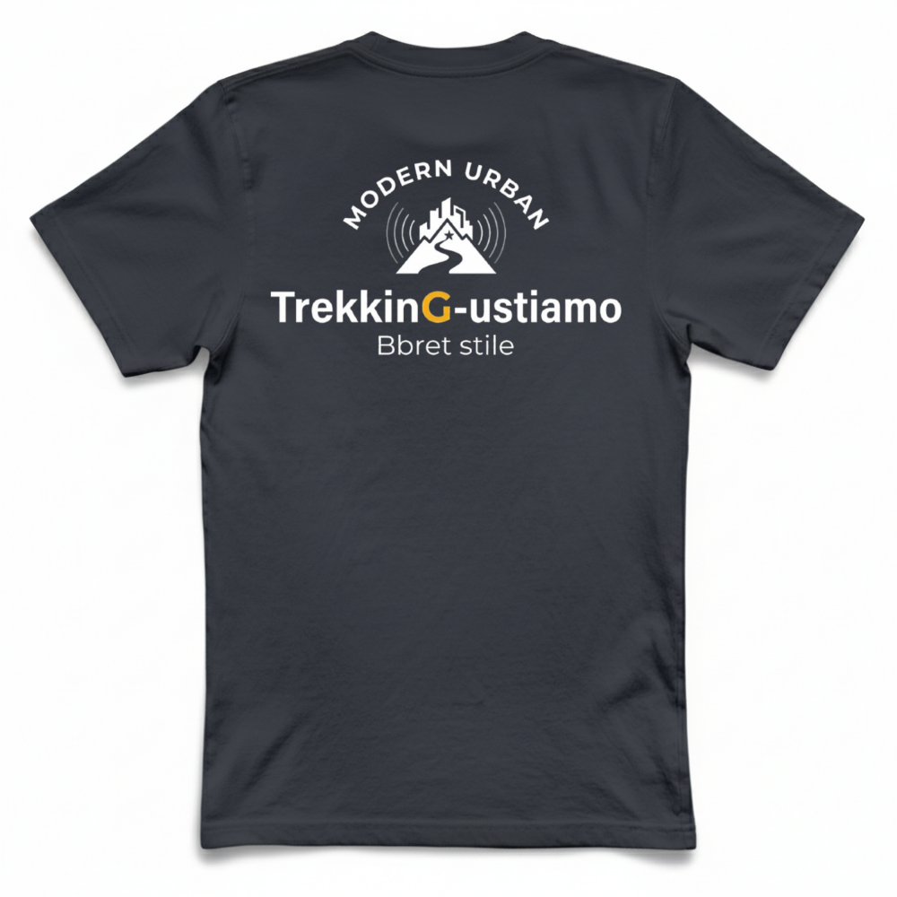 T-shirt TrekkinG-ustiamo: "Dallo Scarpone al calice