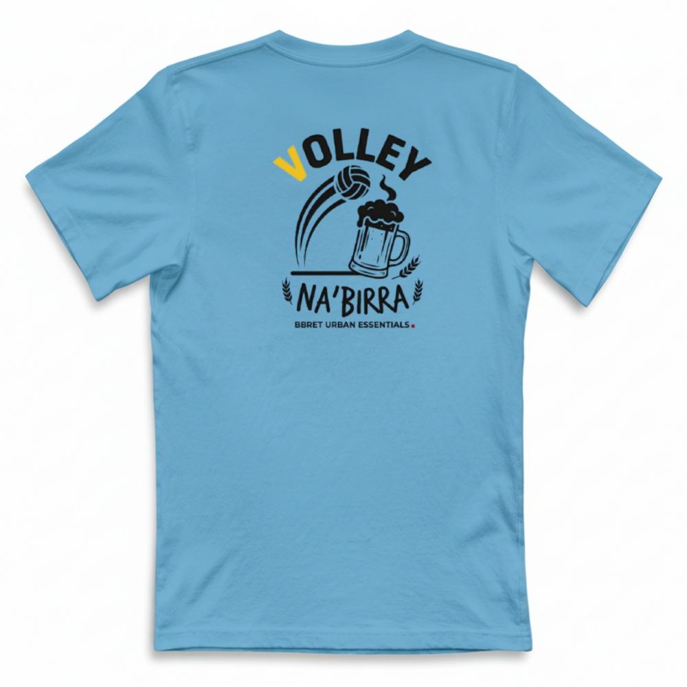 T-Shirt Volley-na’ birra: "Schiacciata Perfetta,