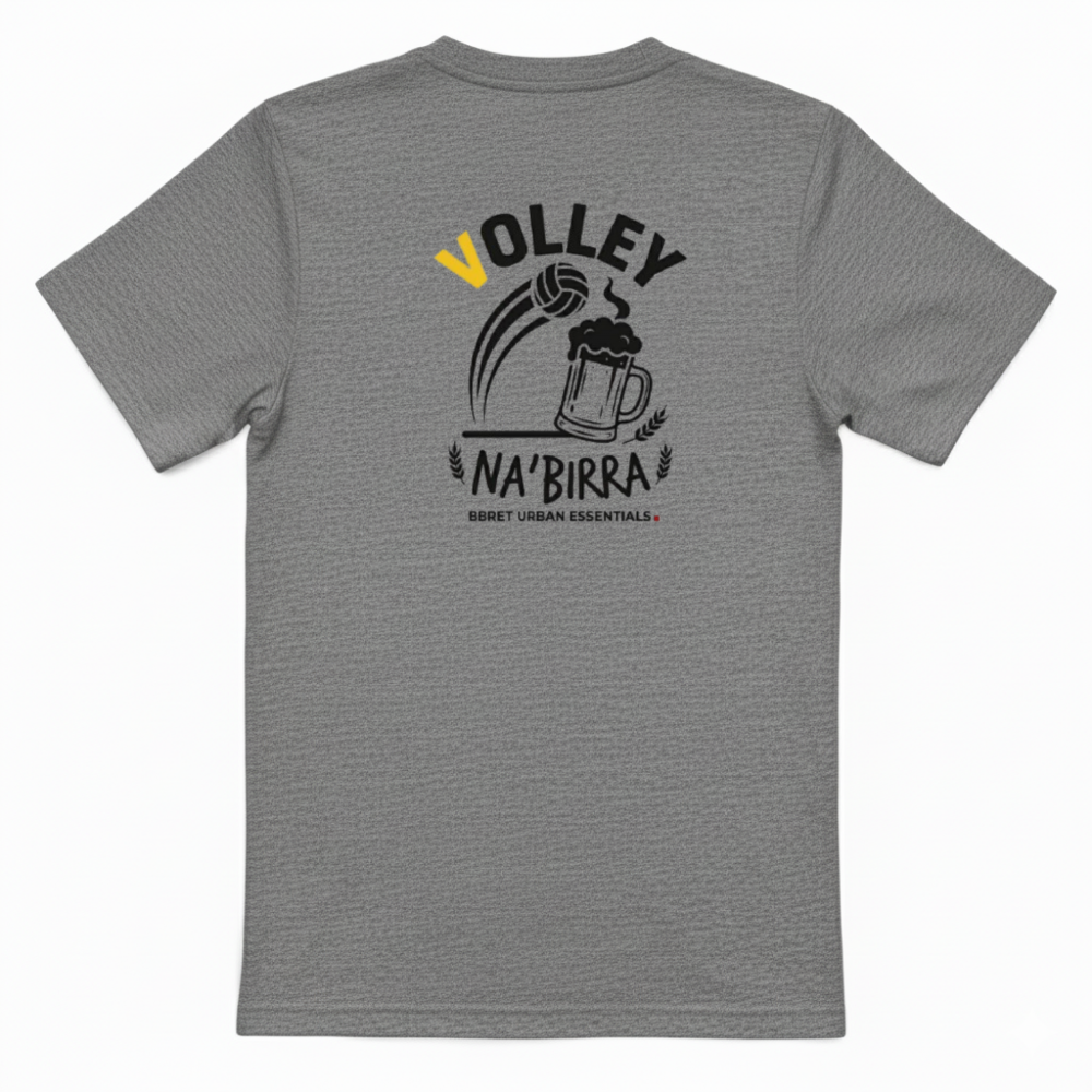 T-Shirt Volley-na’ birra: "Schiacciata Perfetta,