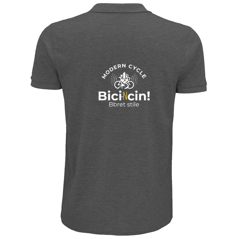 Polo Ciclismo Elegante "Bici-Ncin!"