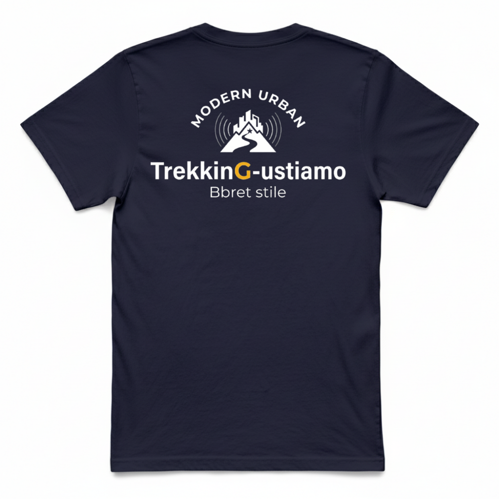 T-shirt TrekkinG-ustiamo: "Dallo Scarpone al calice