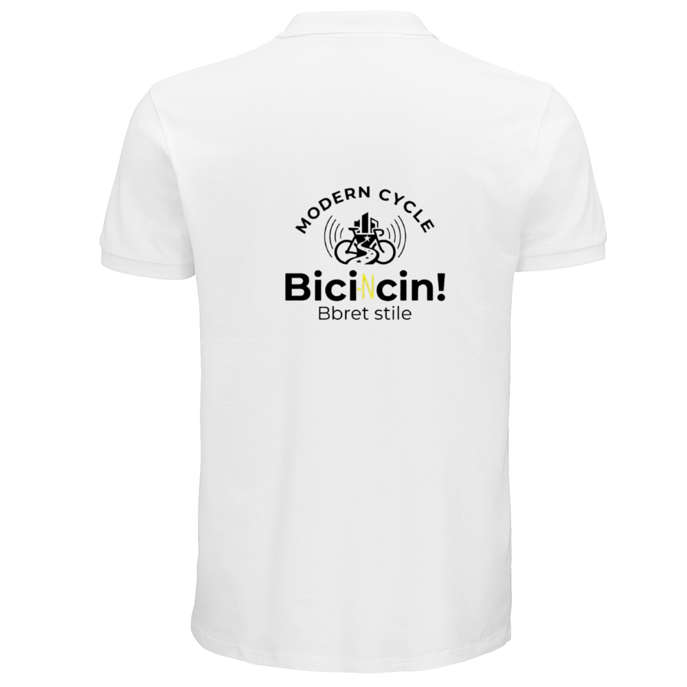 Polo Ciclismo Elegante "Bici-N-Cin.