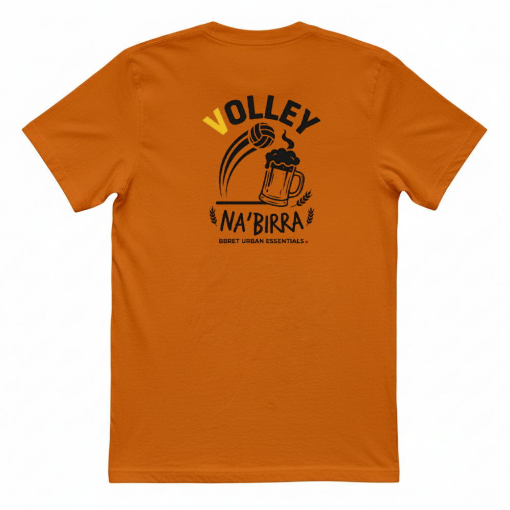 T-Shirt Volley-na’ birra: "Schiacciata Perfetta,