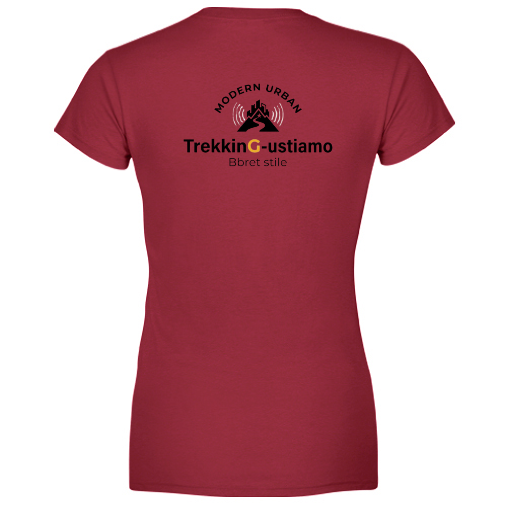 T-shirt TrekkinG-ustiamo Lady.