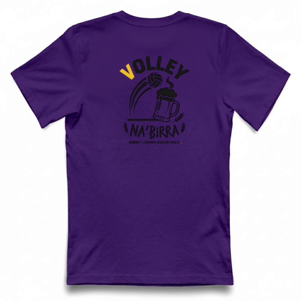 T-Shirt Volley-na’ birra: "Schiacciata Perfetta,