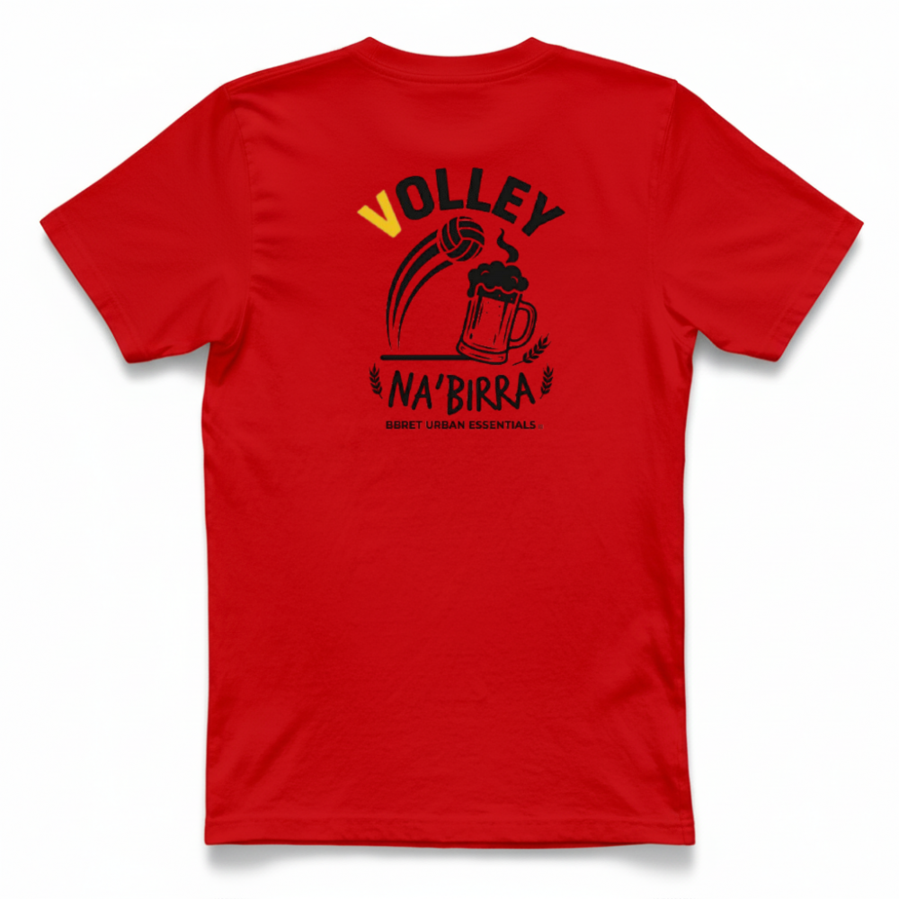 T-Shirt Volley-na’ birra: "Schiacciata Perfetta,