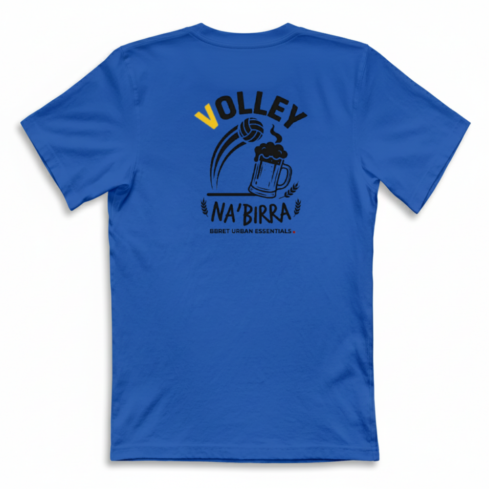 T-Shirt Volley-na’ birra: "Schiacciata Perfetta,