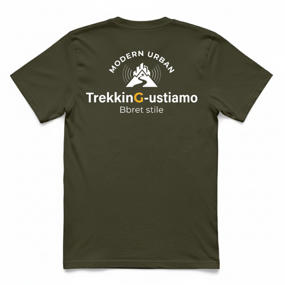 T-shirt TrekkinG-ustiamo: "Dallo Scarpone al calice