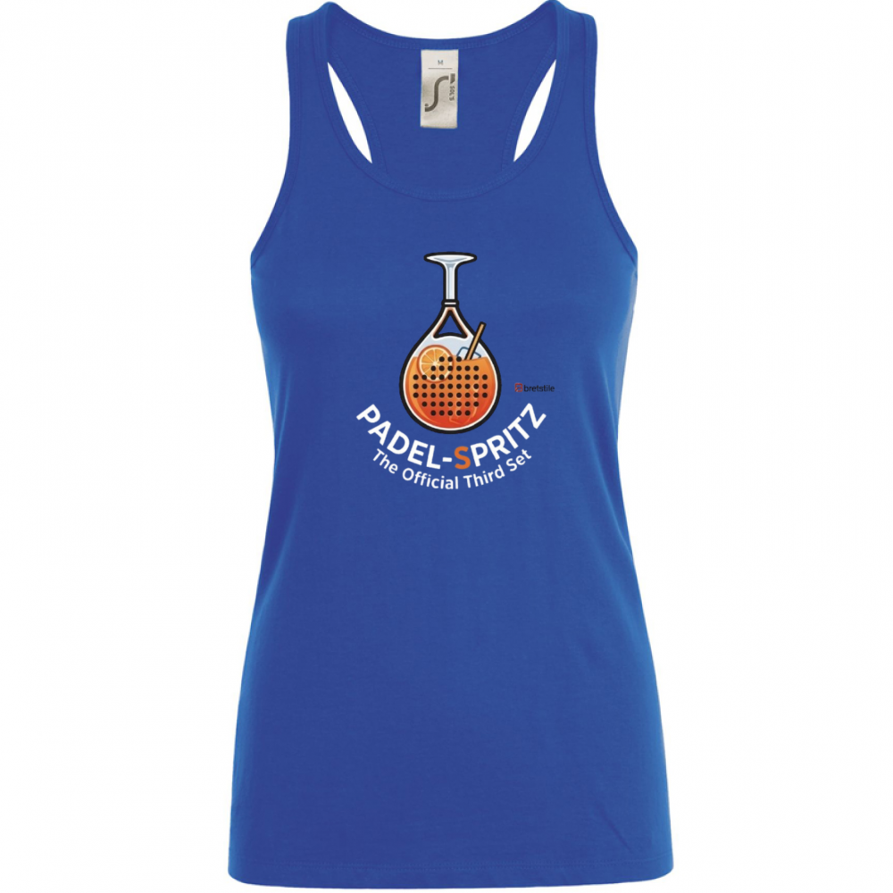 Canotta Donna Padel-Spritz: Eleganza in campo.