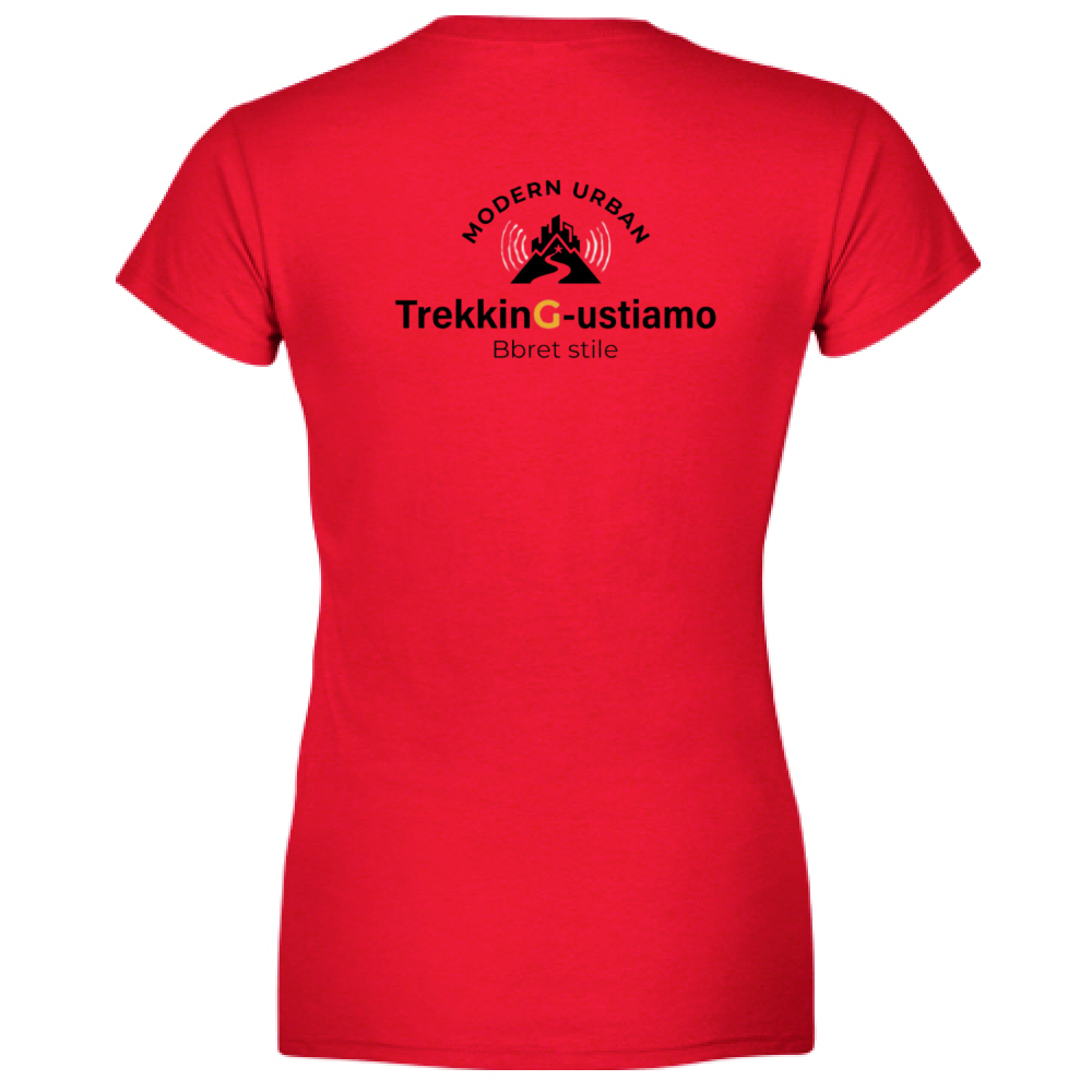 T-shirt TrekkinG-ustiamo Lady.