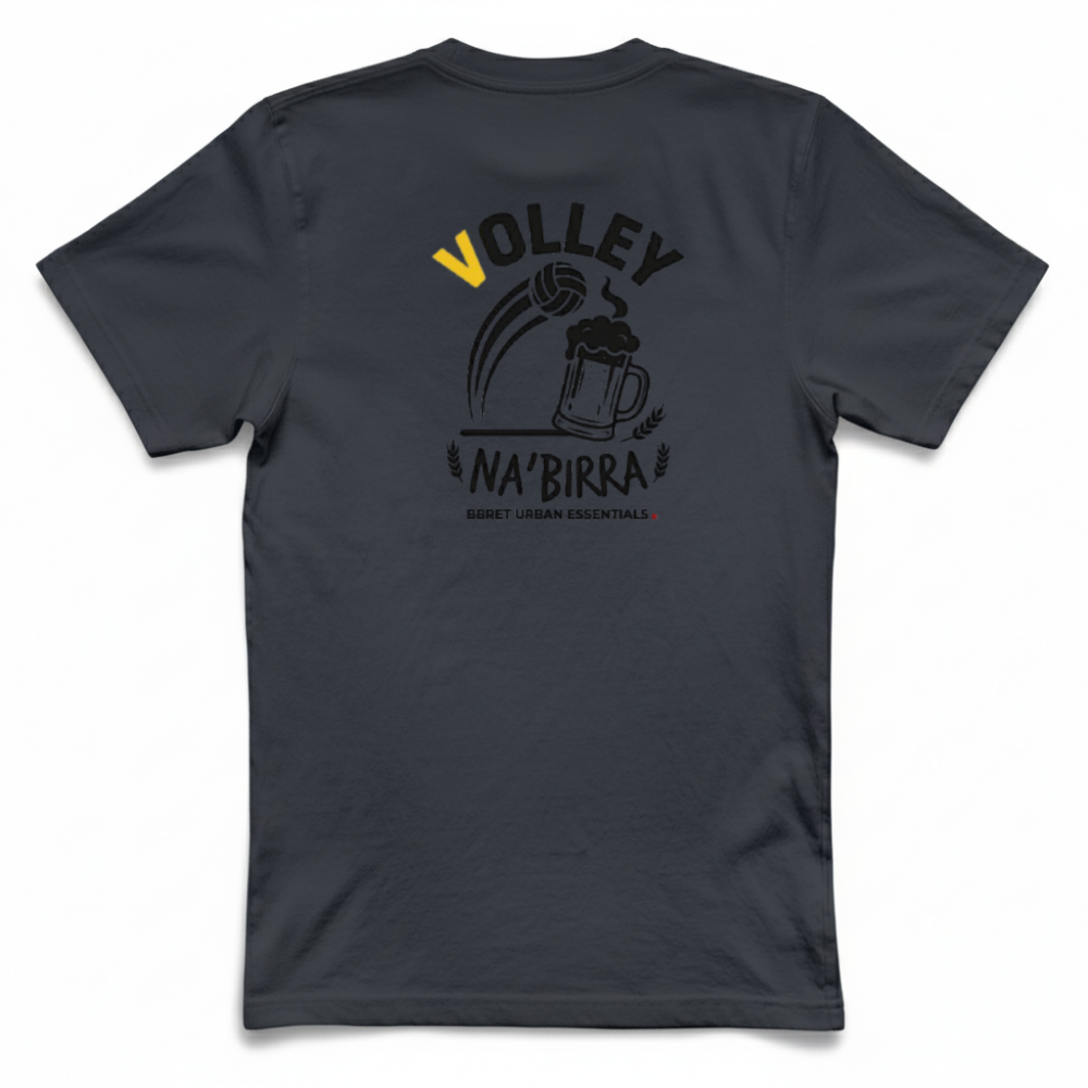 T-Shirt Volley-na’ birra: "Schiacciata Perfetta,
