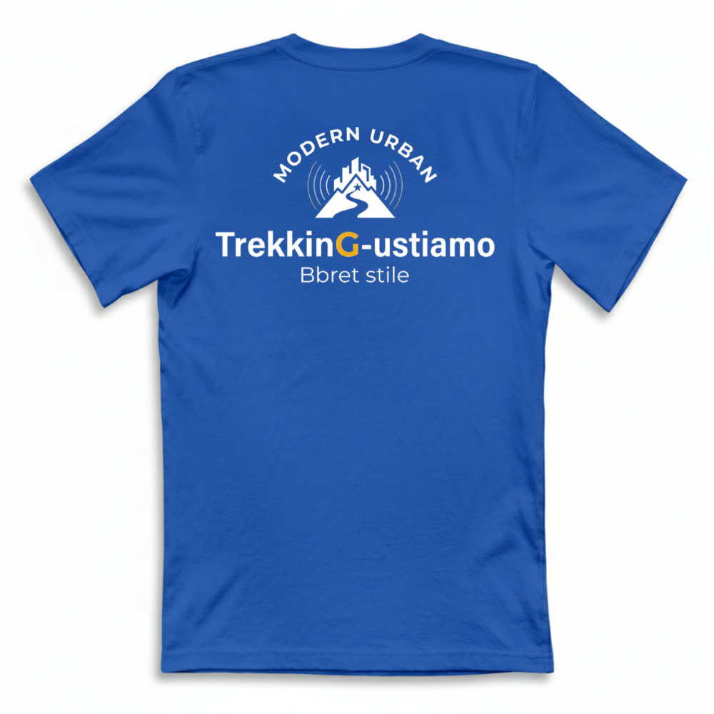T-shirt TrekkinG-ustiamo: "Dallo Scarpone al calice