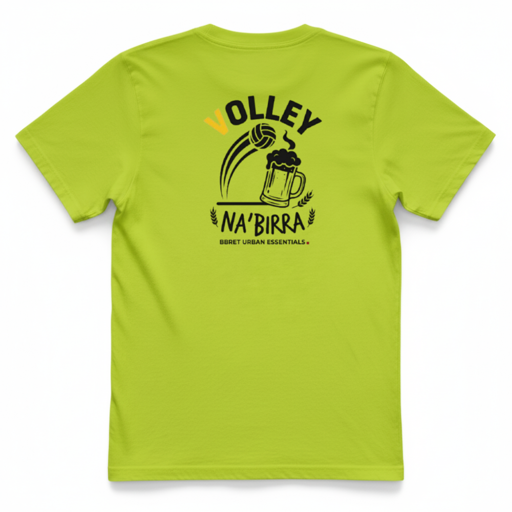 T-Shirt Volley-na’ birra: "Schiacciata Perfetta,