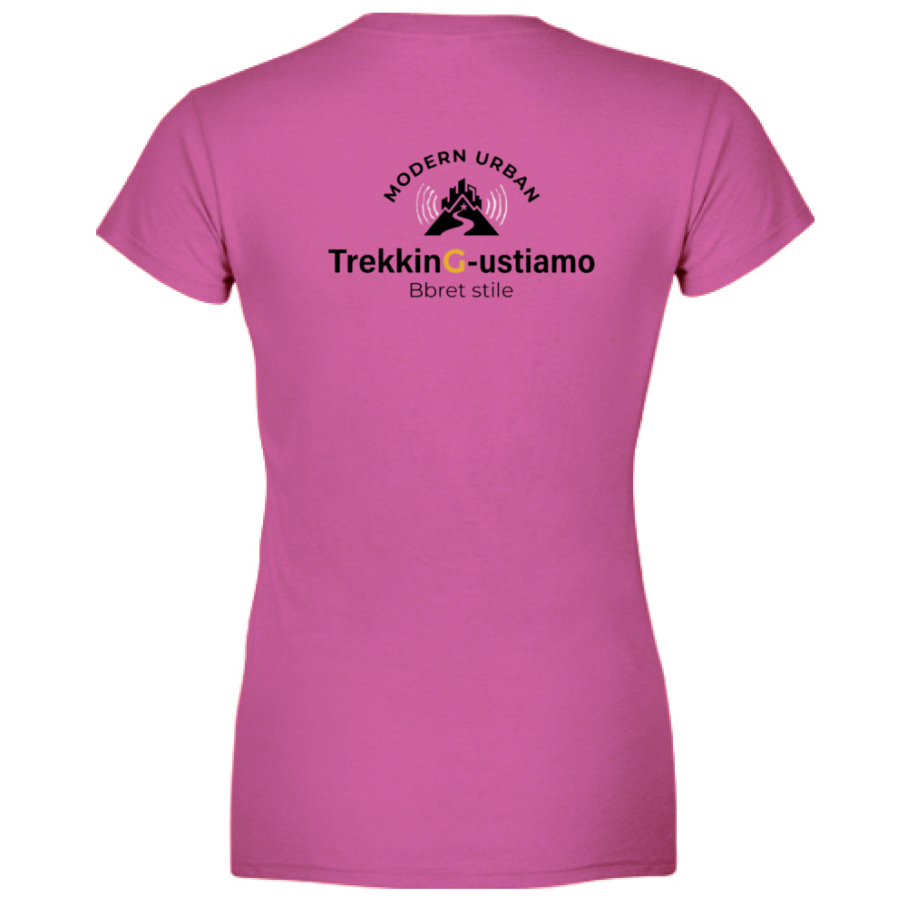 T-shirt TrekkinG-ustiamo Lady.