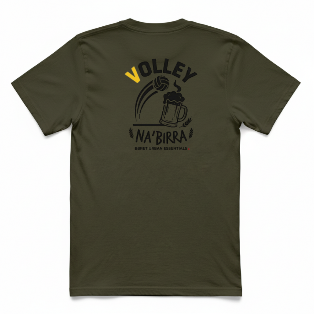 T-Shirt Volley-na’ birra: "Schiacciata Perfetta,