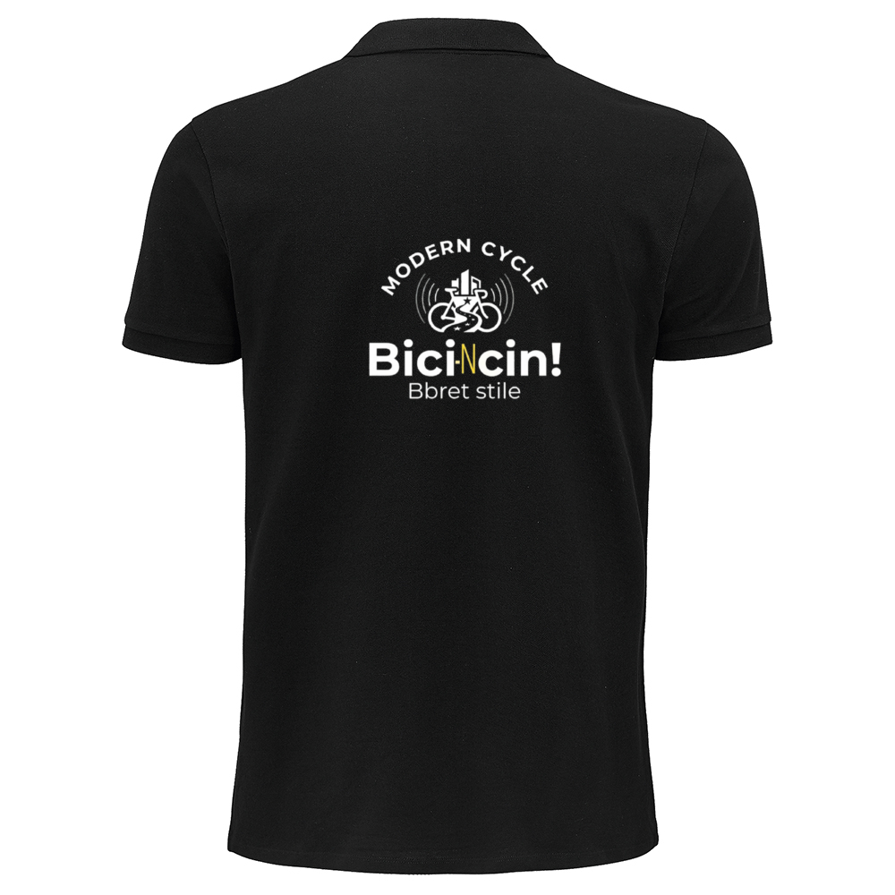 Polo Ciclismo Elegante "Bici-Ncin!"