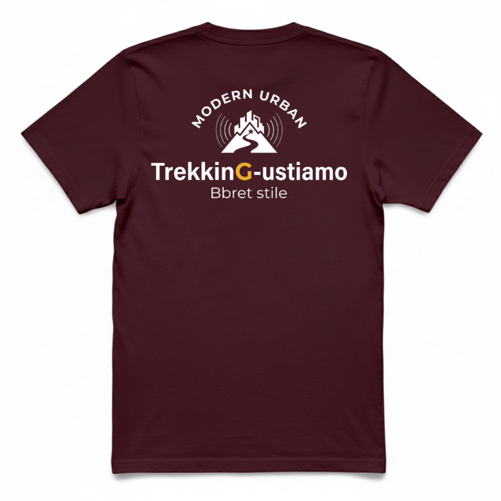 T-shirt TrekkinG-ustiamo: "Dallo Scarpone al calice